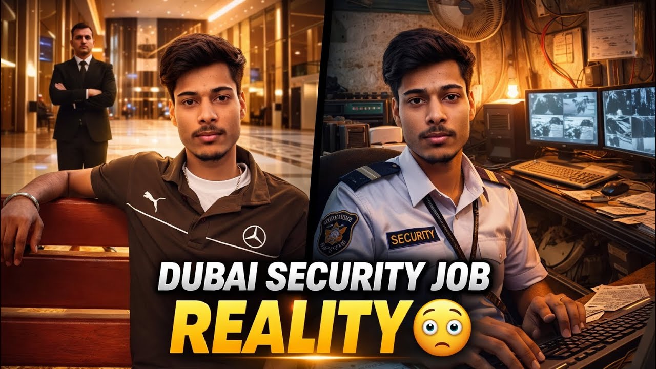 Dubai Security Guard Job Reality 😳