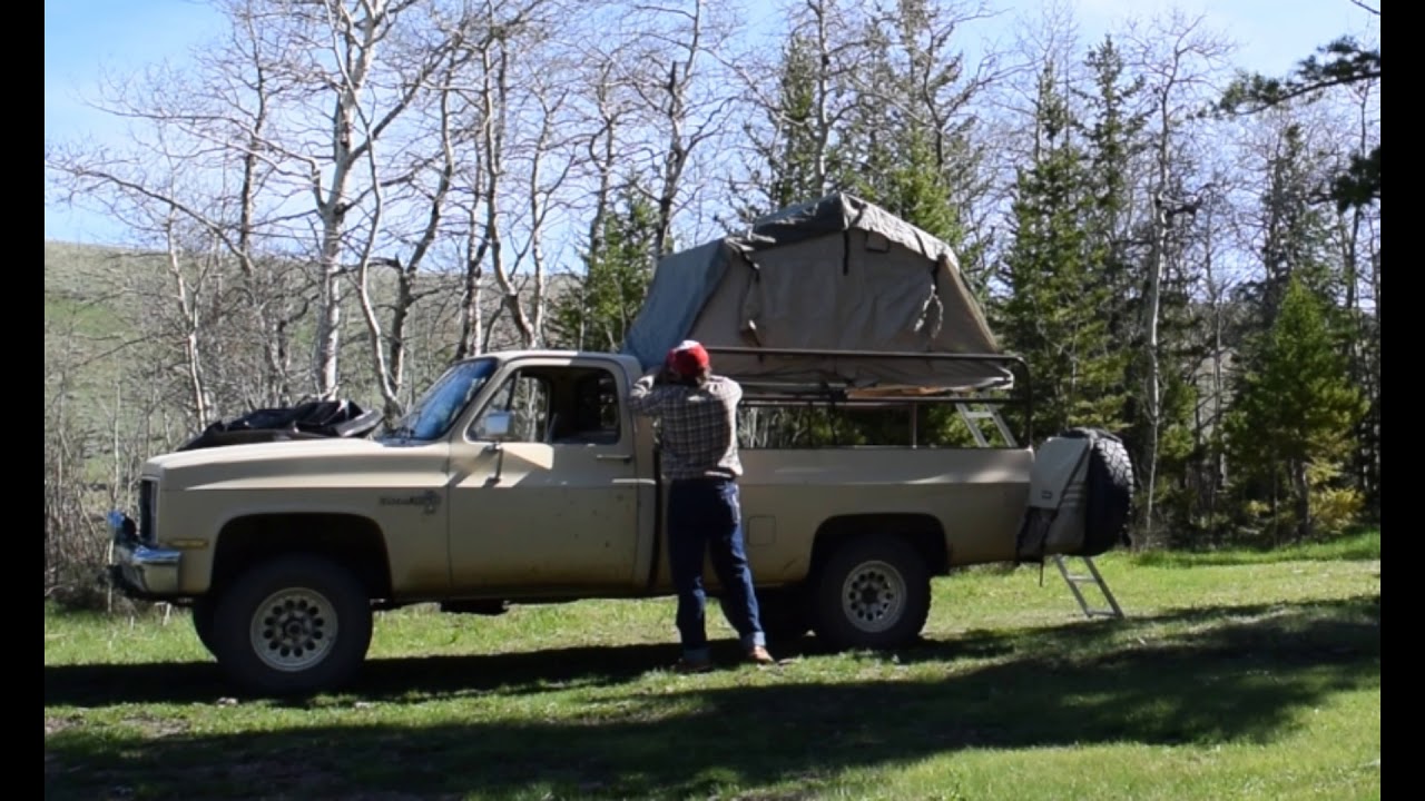 Smittybilt Overlander Rooftop Tent Setup In Real Time