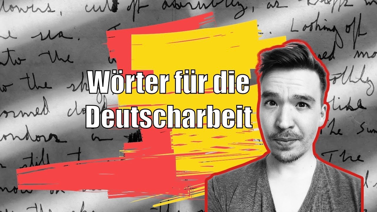 Wörter für Deutschklausuren
