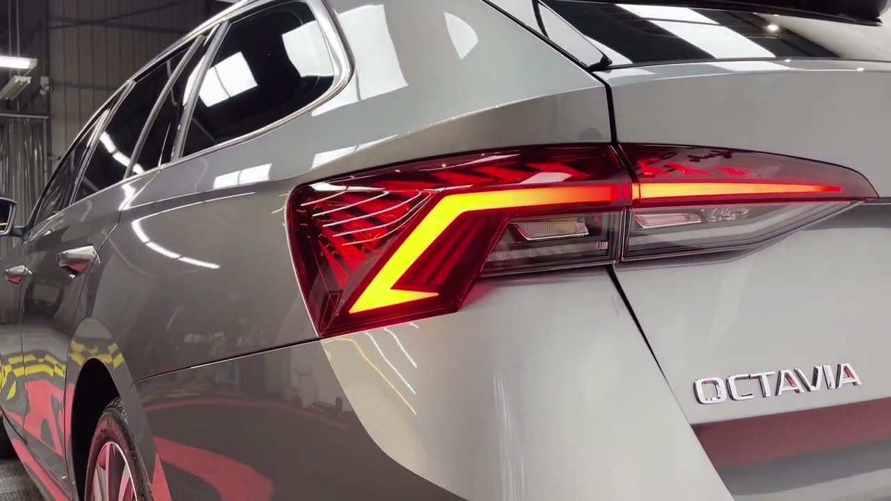 SKODA OCTAVIA COMBI 1.5 TSI E-TEC 5x5x 石墨灰 COATING 阿塔四代｜新車整備｜完工分享｜TS CAR DETAILING