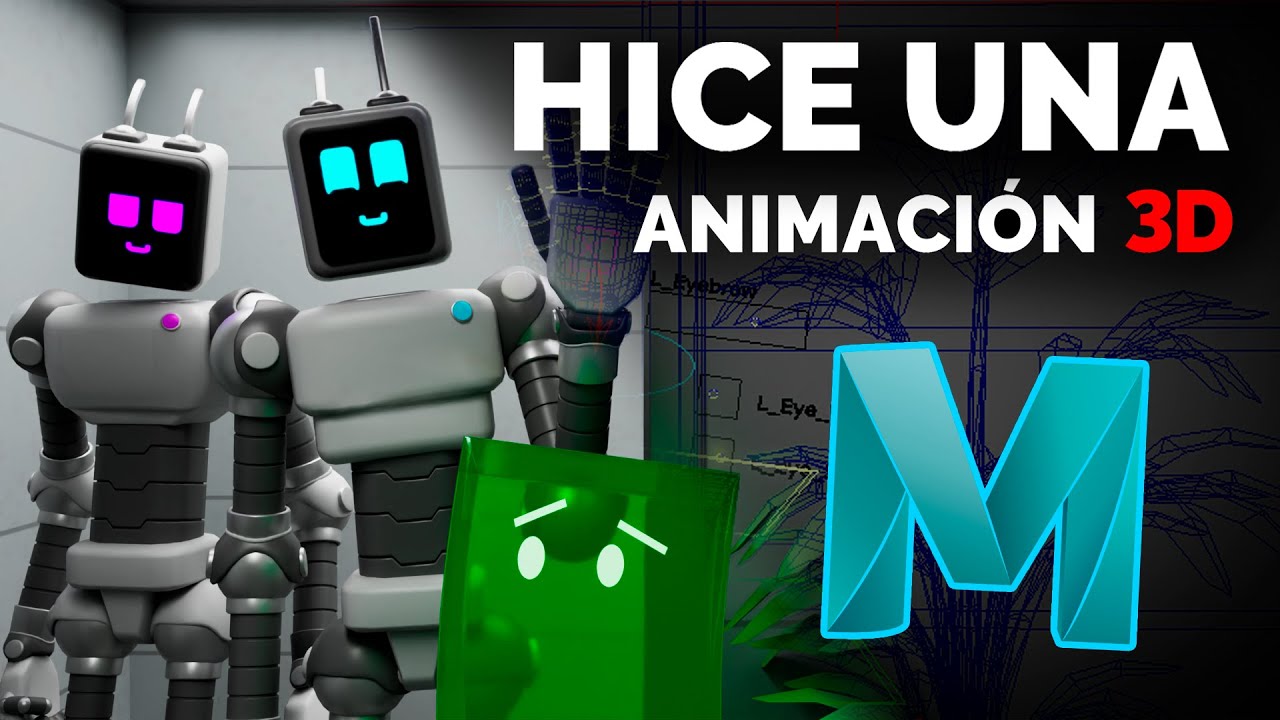 Hice una ANIMACI&Oacute;N 3D usando MAYA