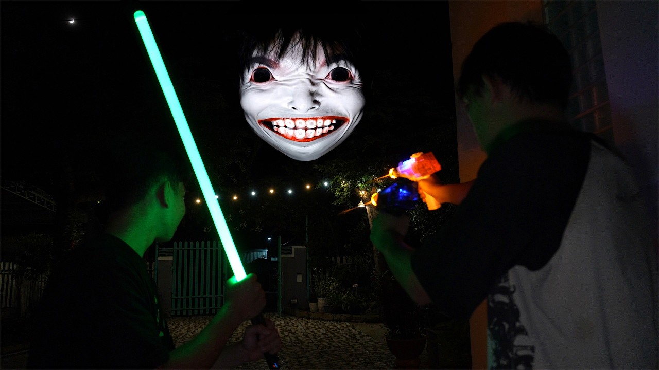 NERF FILM : HALLOWEEN NIGHT - YOSHIE IN REAL LIFE