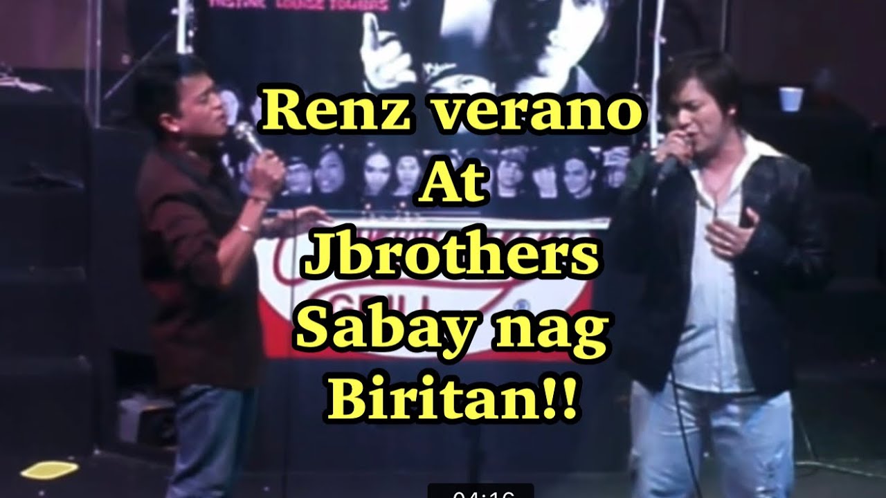 JBrothers at Renz Verano Live sa Isang Kanta!