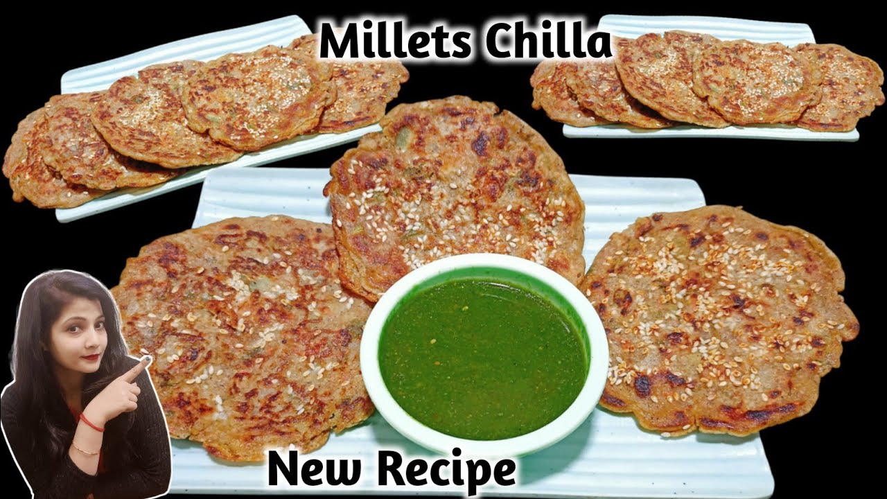 बाजरा का हैल्दी चीला कैसे बनाएं😋 सर्दियो में वजन घटाने वाला नाश्ता | Millets Chilla Recipe| Nashta 