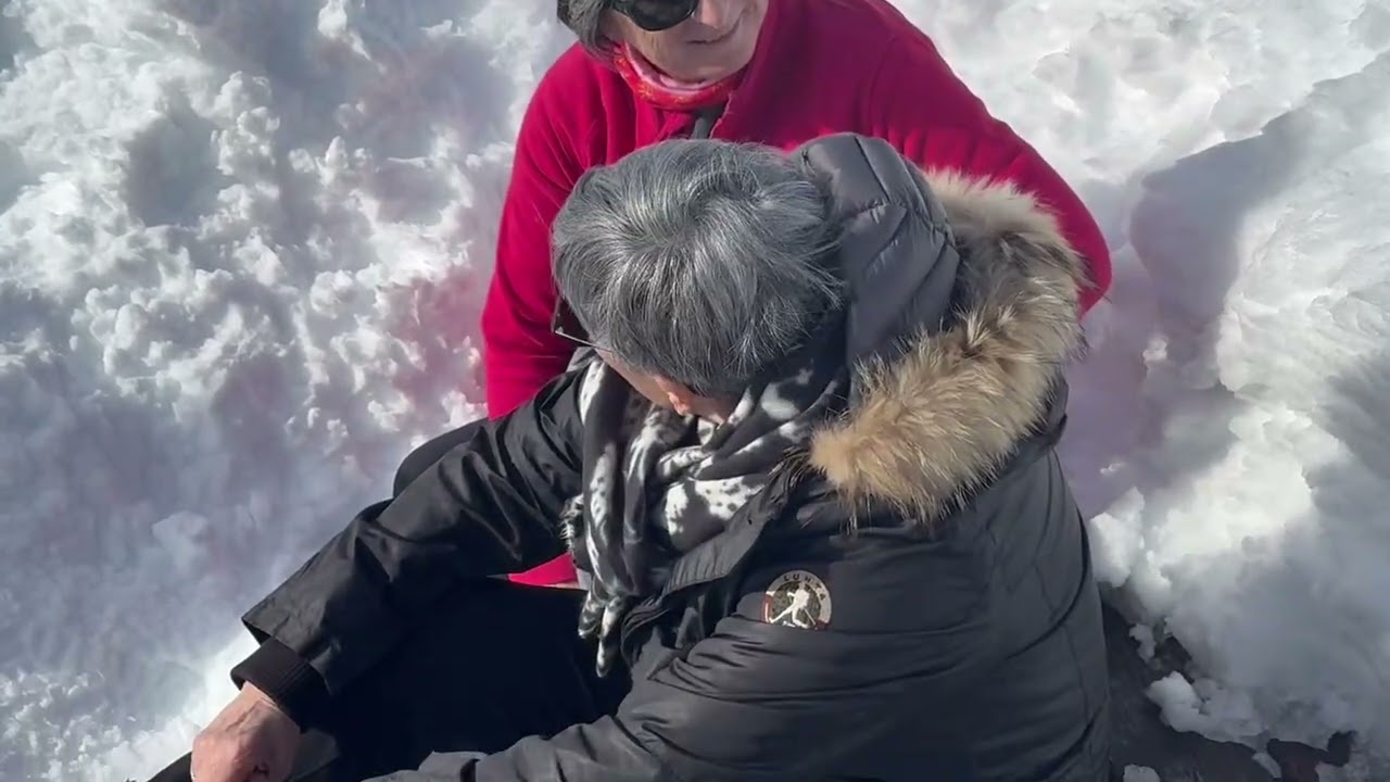 Une agréable balade dans la forêt communale de Pralognan-la-Vanoise en ce 22 février par un temps ….