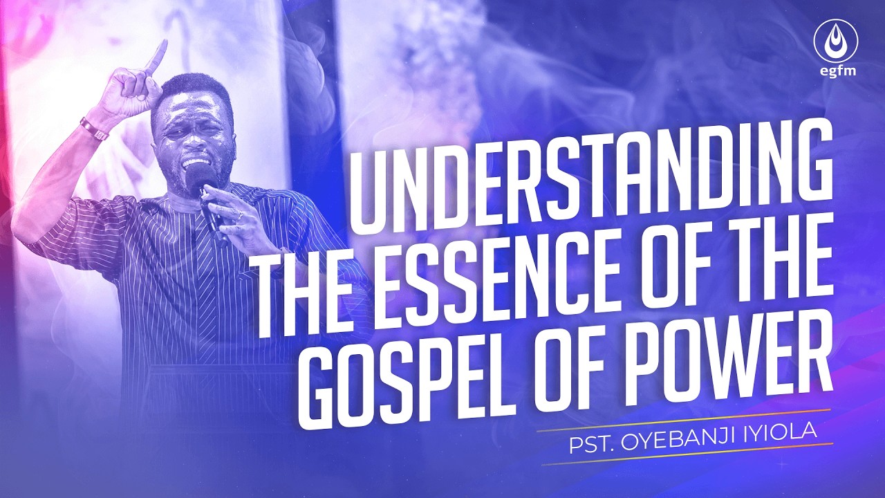 Understanding the Essence of the Gospel of Power (SOS) Pst Iyiola Oyebanjo  - 12 - 02 - 2026