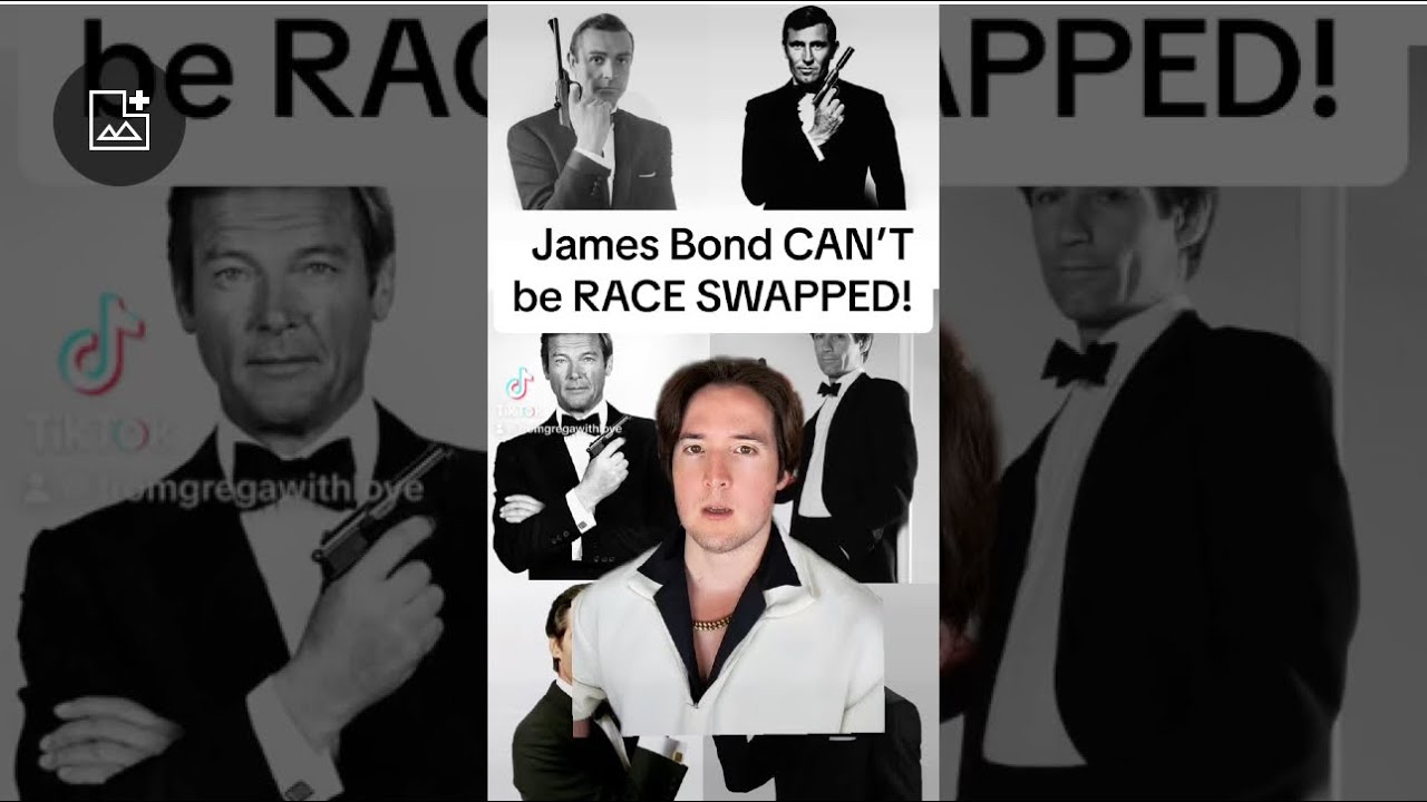James Bond CAN&rsquo;T be RACE SWAPPED! #jamesbond #007 #tiktok