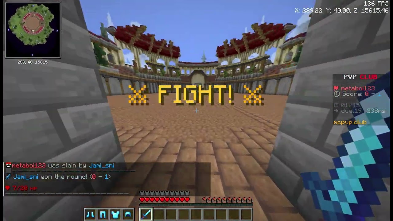 Minecraft PVP ep 1
