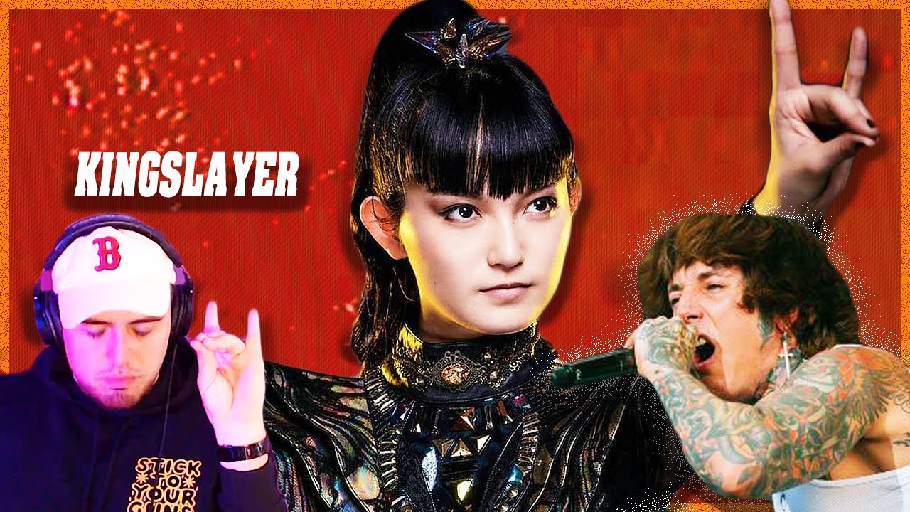 Bring Me The Horizon - Kingslayer (Lyric Video) ft. BABYMETAL // (REVIEW/REACTION)