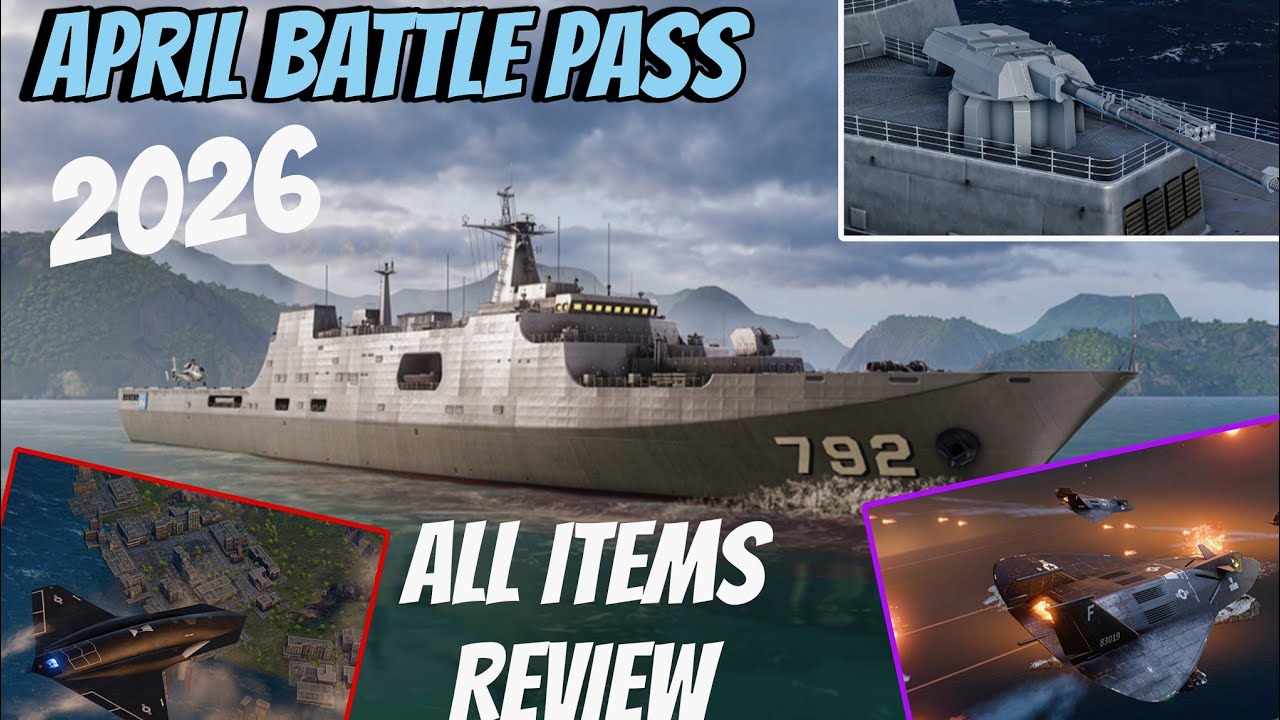Modern Warships April Battle Pass 2026