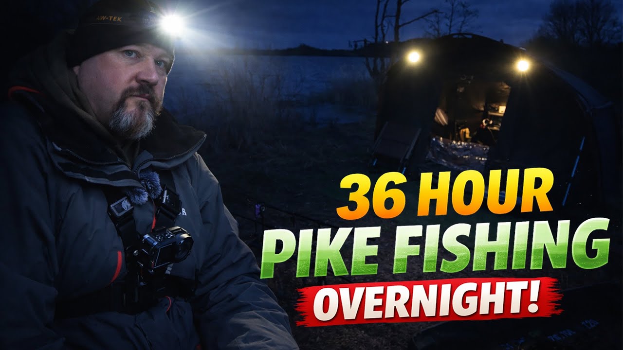 Overnight Pike Fishing - 36 hour Session