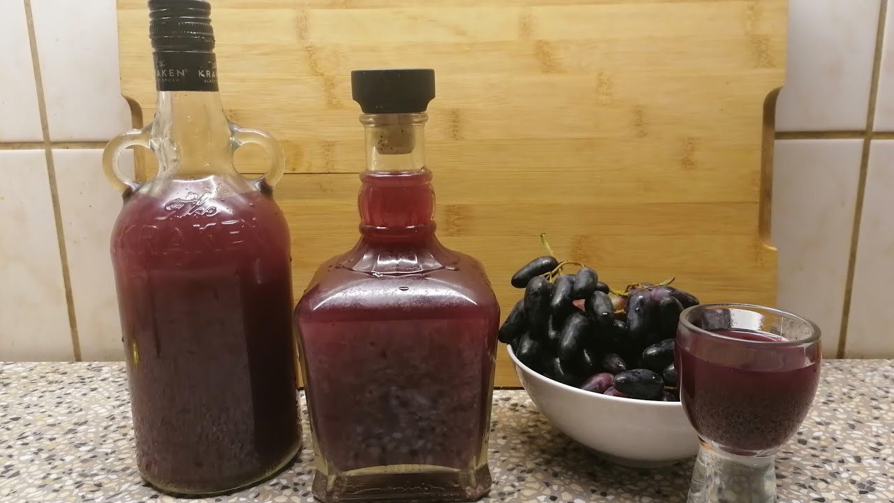 Wie macht man Weintraubenlikör?🍇🍇