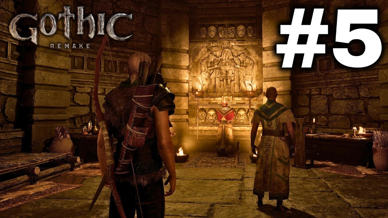 Gothic 1 Remake | Part 5: Magic Temples and Stone