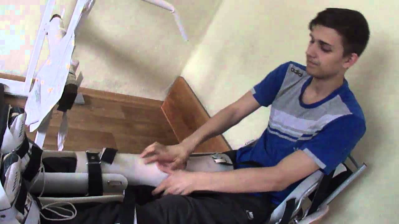 Шейник. Как я одеваю РЖО (ортезы) и встаю!