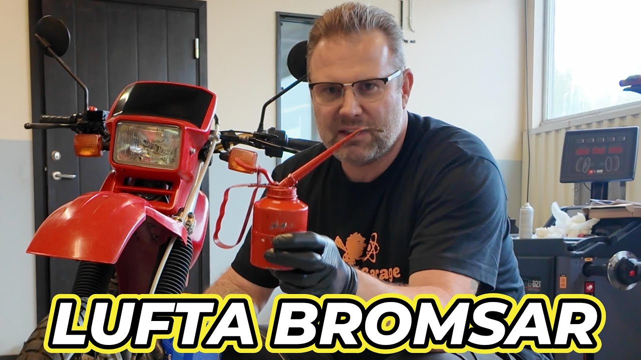 Hur man luftar bromsar p&aring; en motorcyckel
