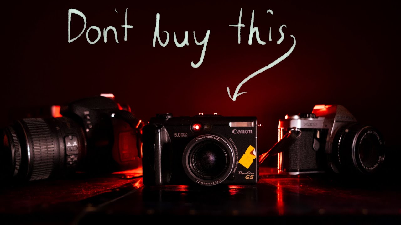 The PowerShot g5- cheap and fun