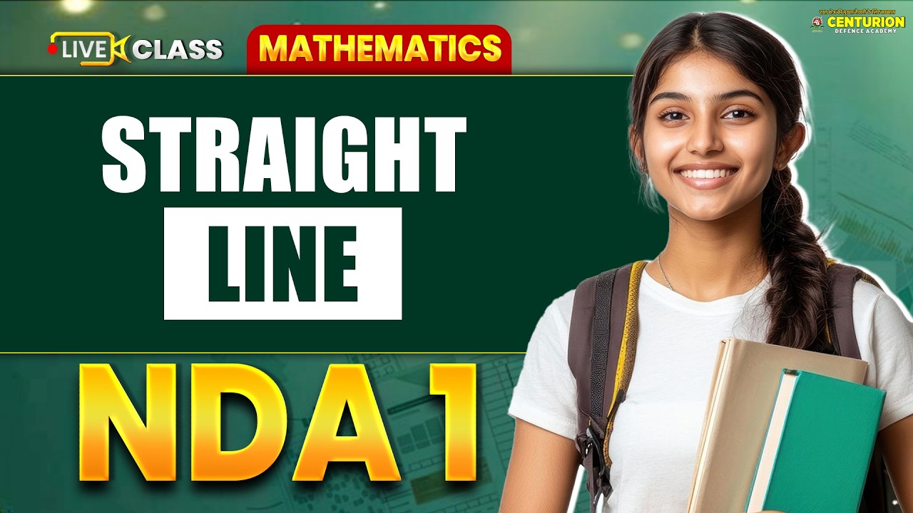 Straight Line in One Shot 🔥 | Complete Concept + PYQs | Must Watch Maths Session
