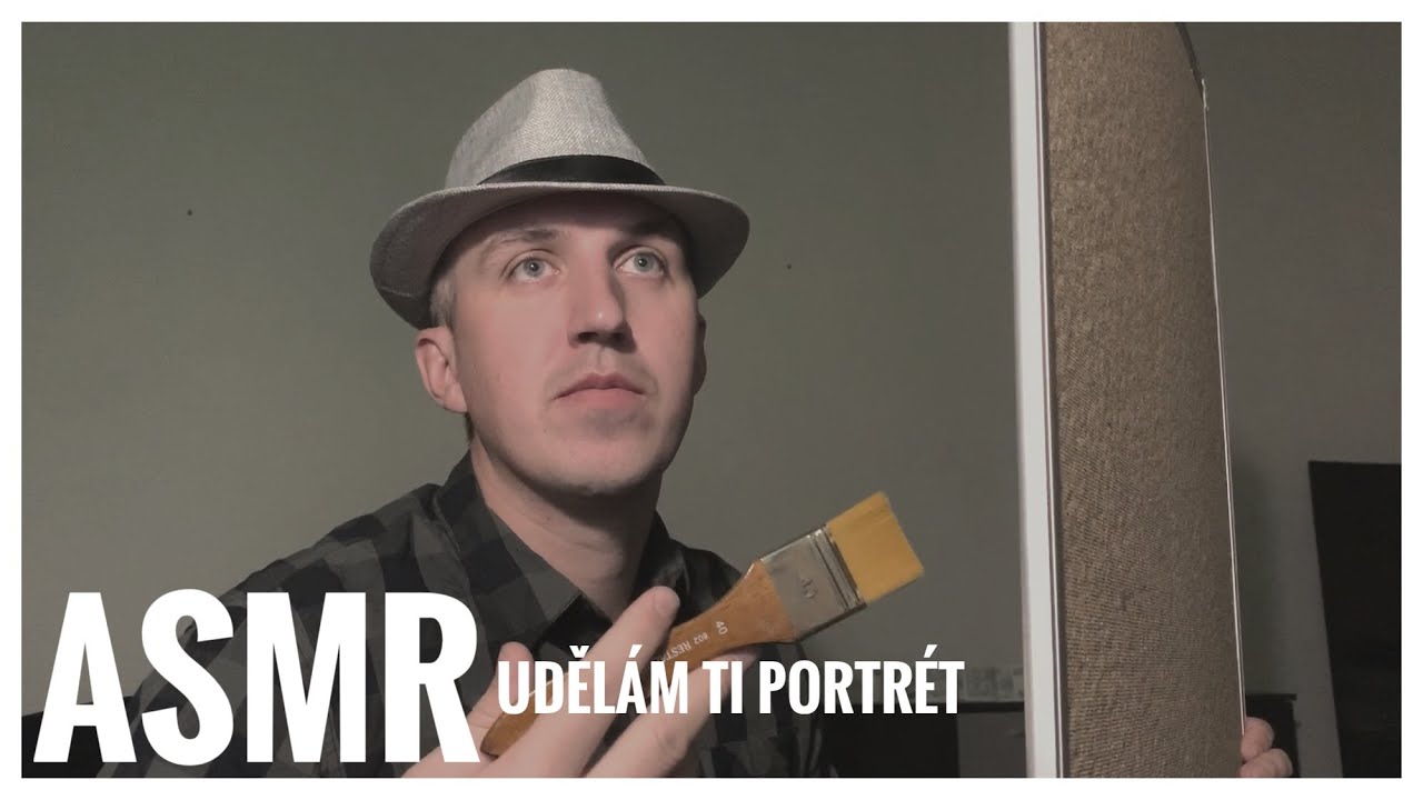 ASMR CZ - Roleplay 🎨 Udělám ti parádní portrét