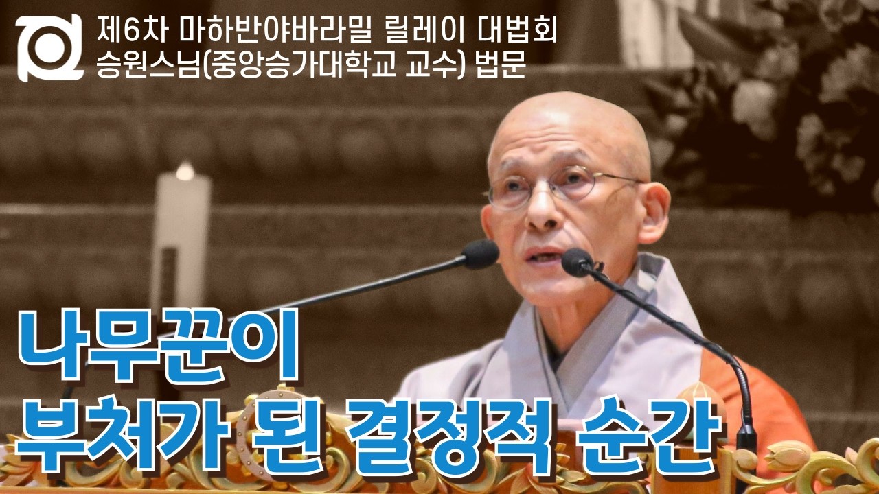 마하반야바라밀, 왜 최고의 공덕인가? │ 승원스님(중앙승가대학교 교수) │ 제6차 마하반야바라밀 릴레이 대법회 #응무소주이생기심 #육조단경 #복덕 #공덕 #마음공부