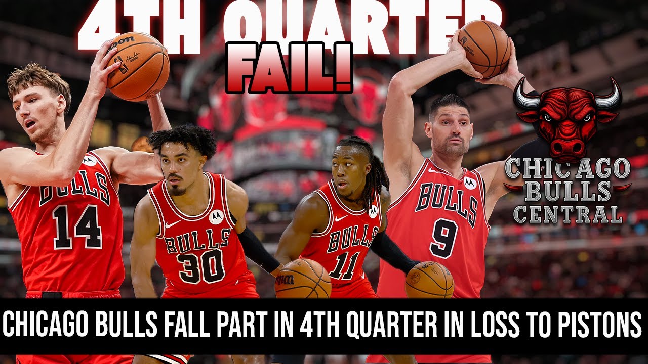 Bulls Collapse in 4th Quarter in 108&ndash;93 Loss to Pistons | Matas Buzelis 20 PTS, 4 BLK | Ayo Drops 24