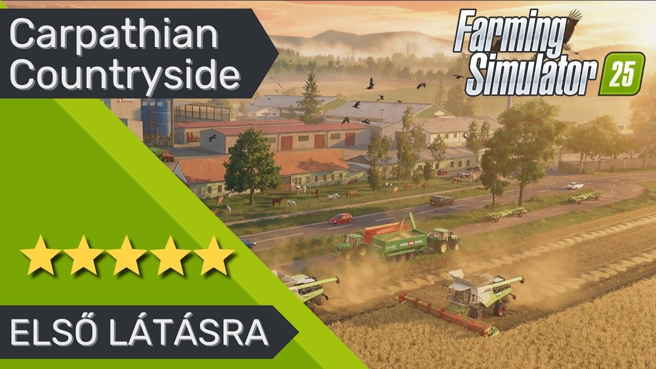 Végre megérkezett! - Carpathian Countryside | Farming Simulator 25