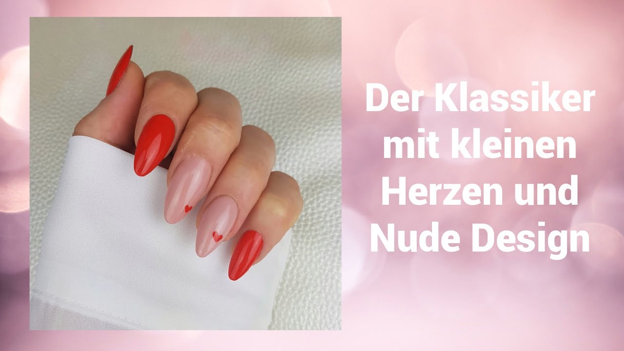 Der Klassiker mit einfachen Herzchen und Nude Design | Mimi made it