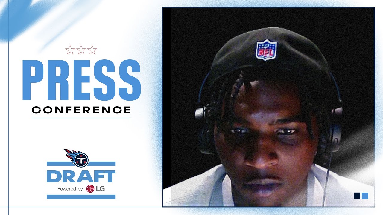 Excited That I’m with a Good Franchise | Cameron Ward Press Conference 2025 NFL Draft
