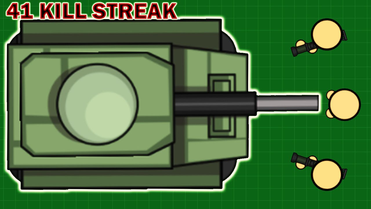Battledudes.io - The Tank Master Returns (41 Kill Streak With a Tank)