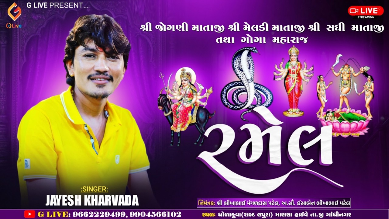 🔴શ્રી જોગણી માતાજી શ્રી મેલડી માતાજી શ્રી સધી માતાજી તથા ગોગા મહારાજ ની રમેલ || ધોળાકુવા શબ્દલપુર ||
