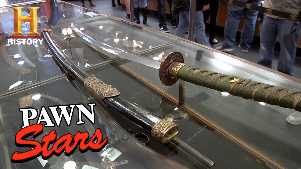 RARE KATANA WORTH UP TO $1 MILLION (Season 8) | Pawn Stars