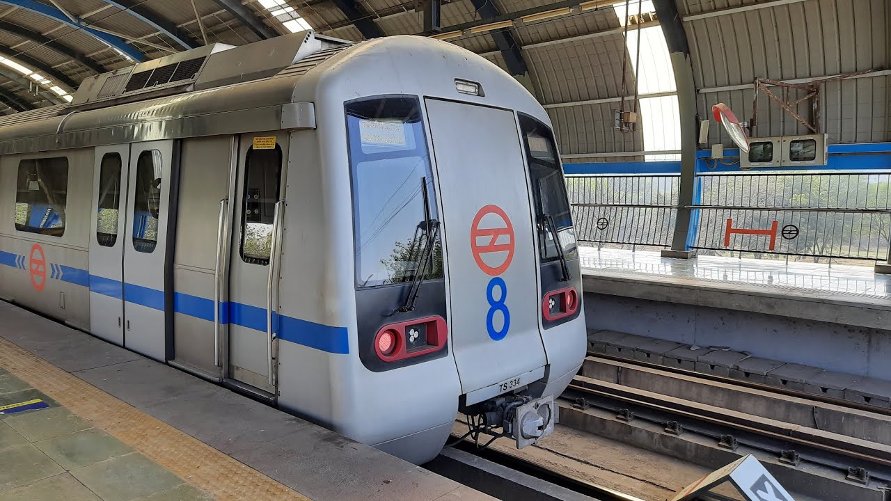 Full Journey from Dwarka Mor to Dwarka Sector 13 in Blue Line Metro
