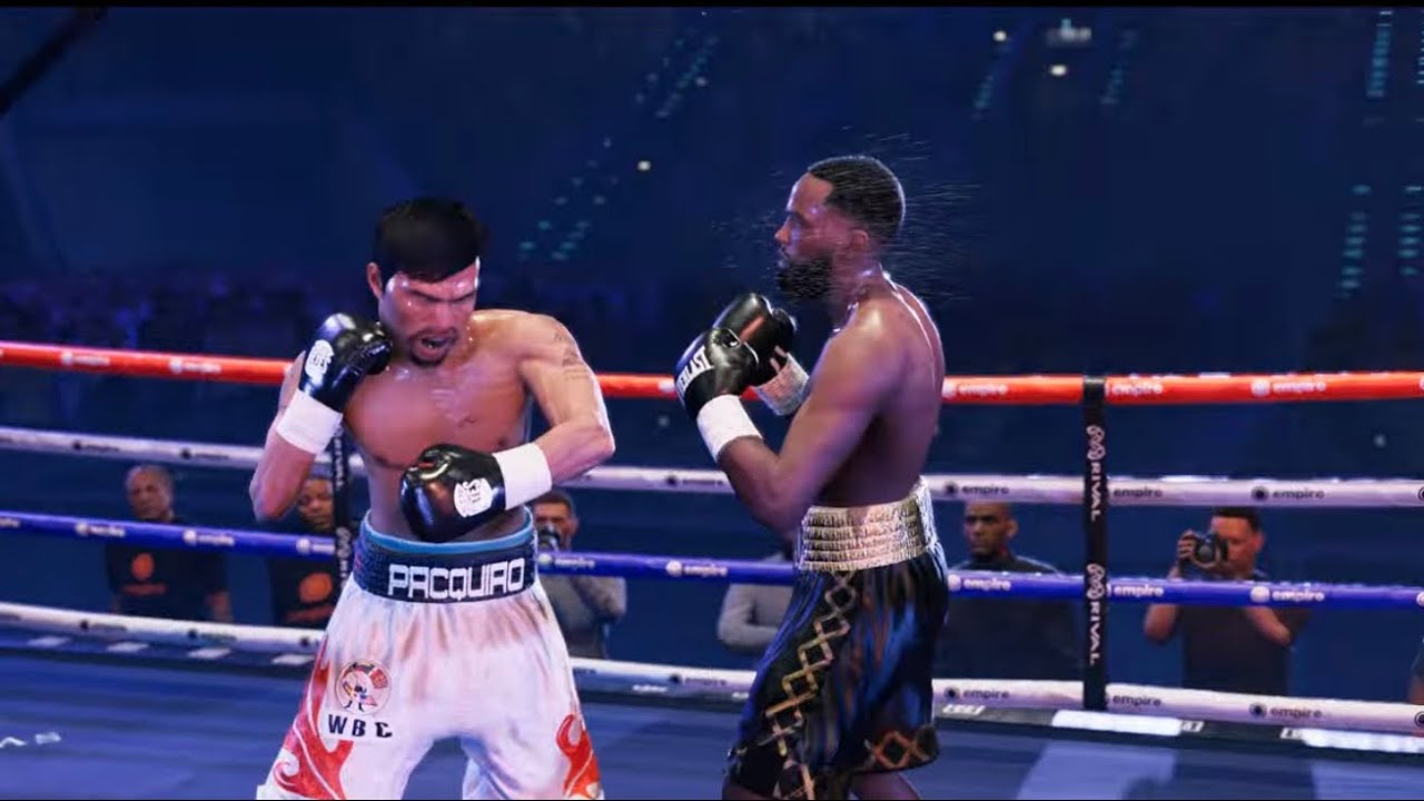 (Симуляция) Я заставлю Пакьяо выглядеть великолепно!! Геймплей Undisputed Boxing