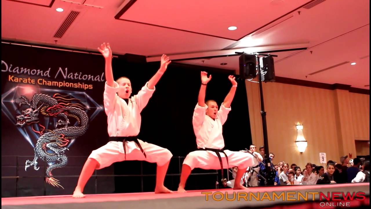 Team Dragon Synchronized Forms at Diamond Nationals 2012