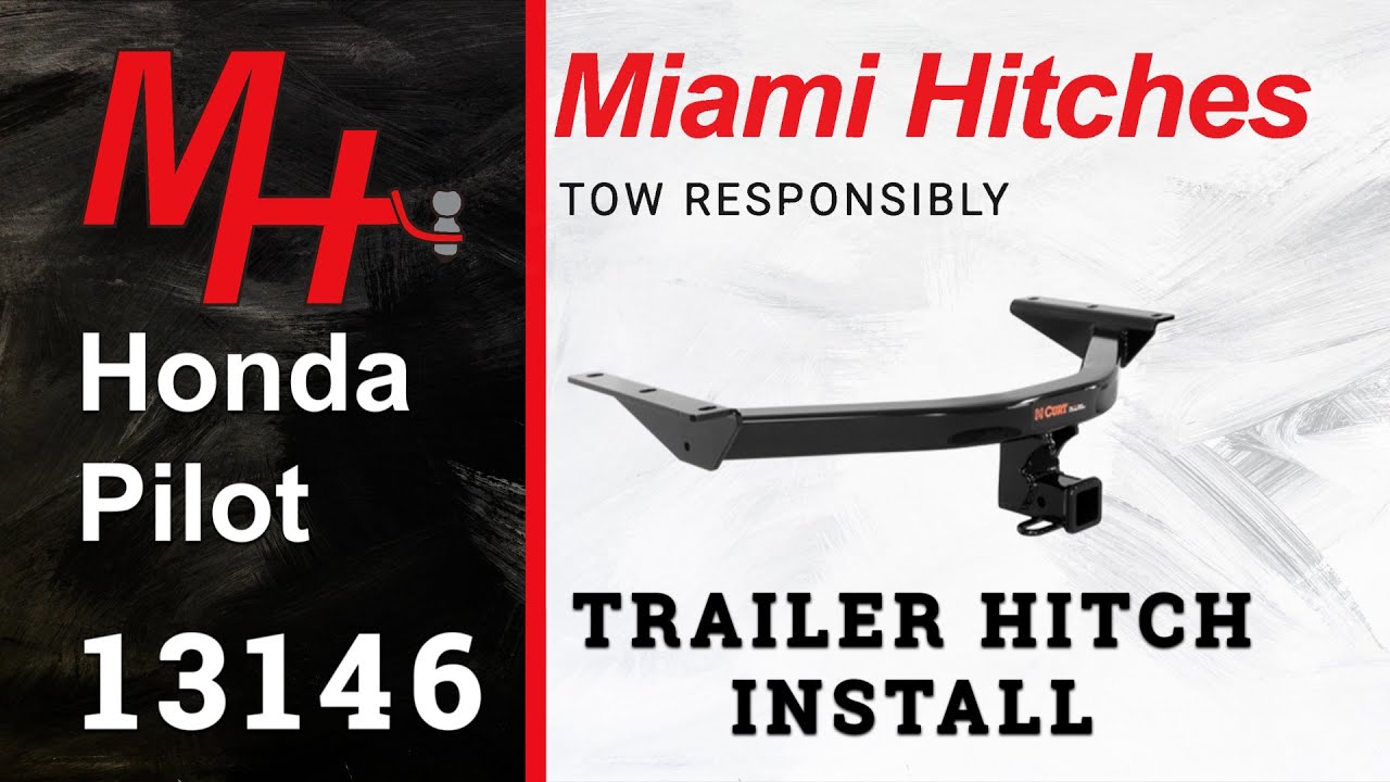 Trailer Hitch Install: 2021 Honda Pilot Curt 13146