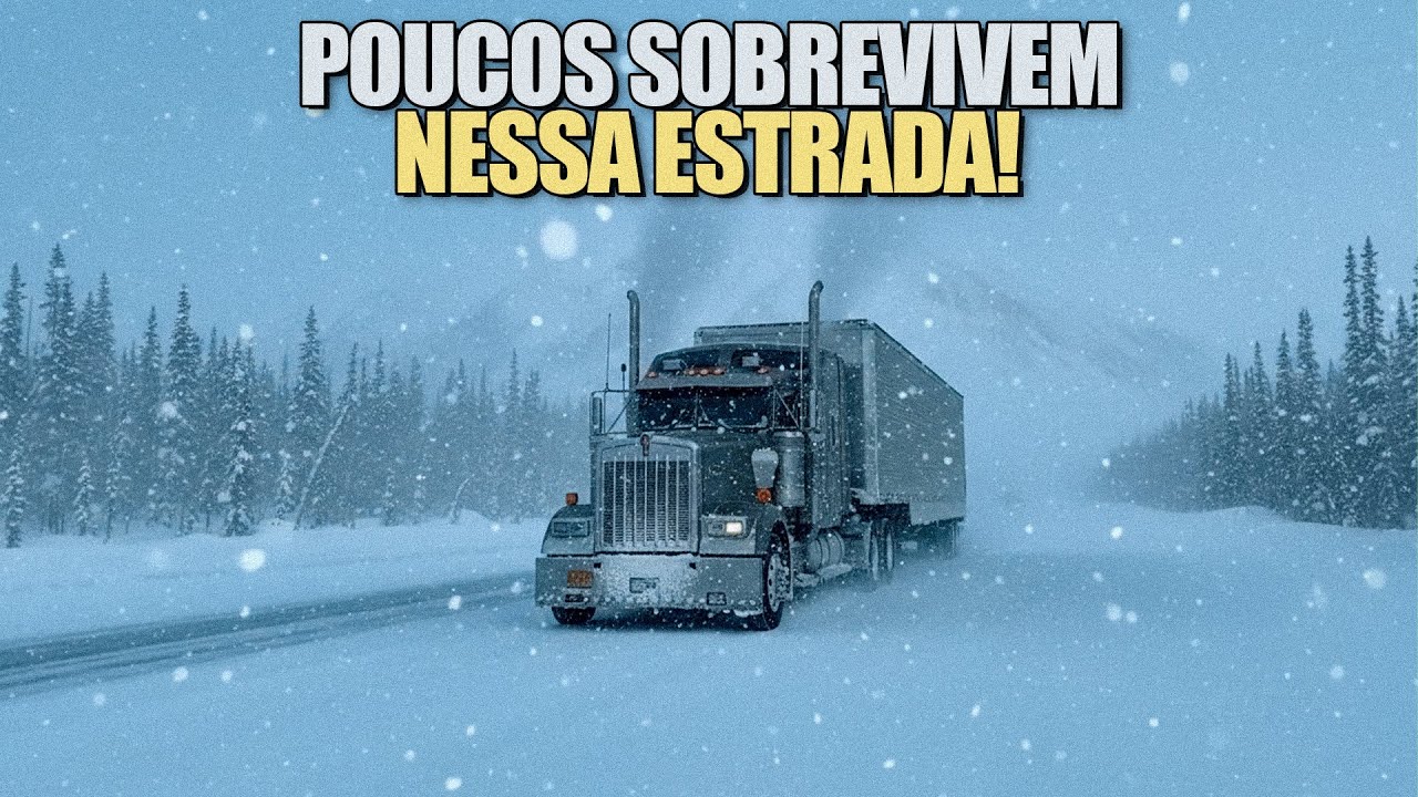 COMO OS CAMINHÕES SOBREVIVEM AO INFERNO CONGELADO DO ALASCA?