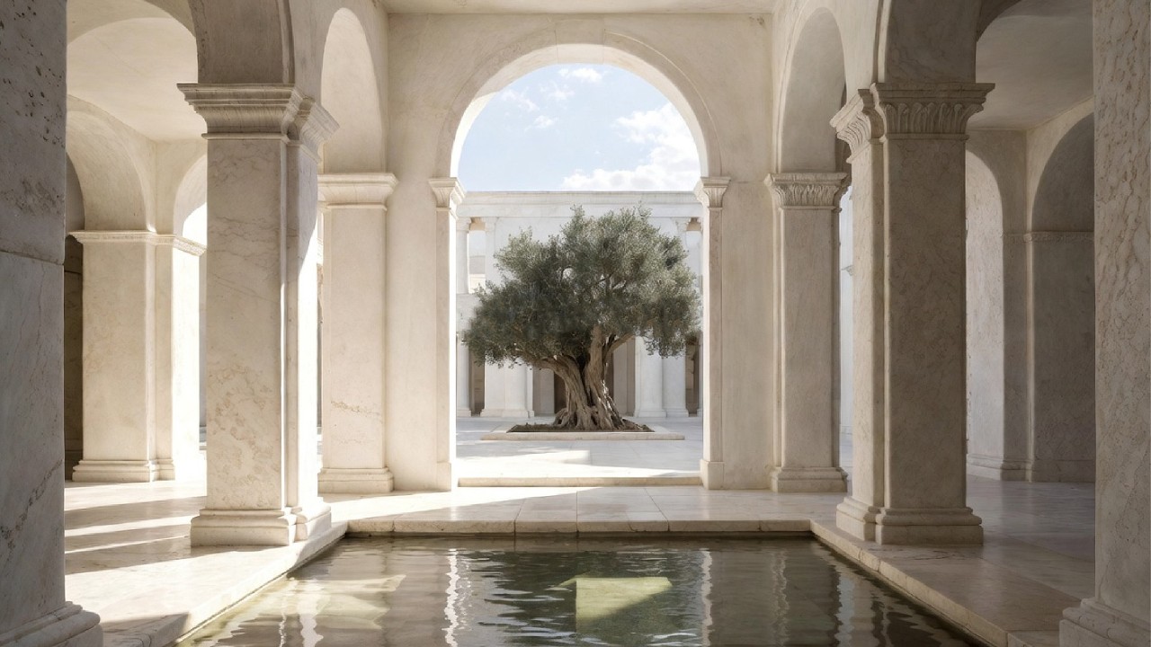 Santuario de Paz y Serenidad | Arquitectura Clásica con Naturaleza