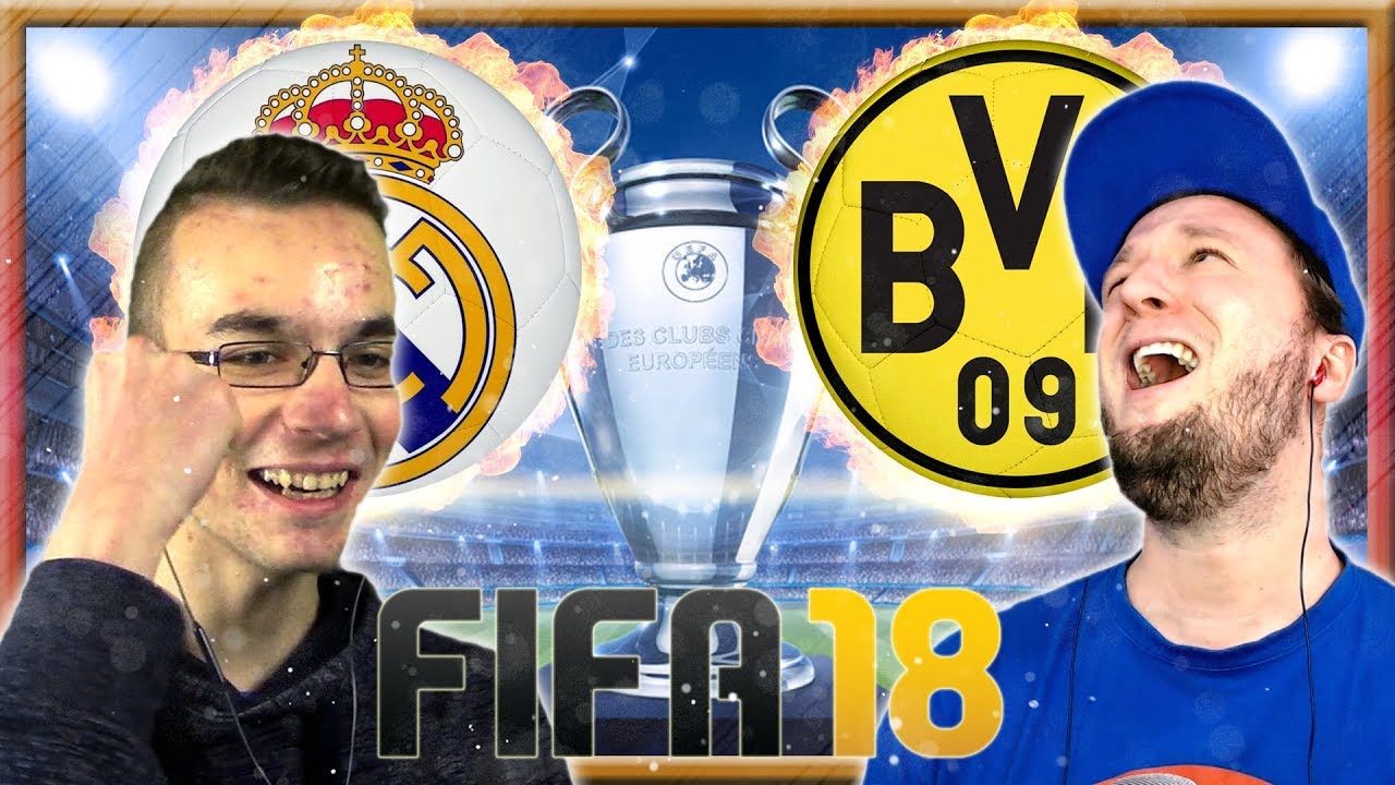 FIFA 18 YouTuber Duel BenMasterful vs PacksUnited | Real Madrid vs Borussia Dortmund