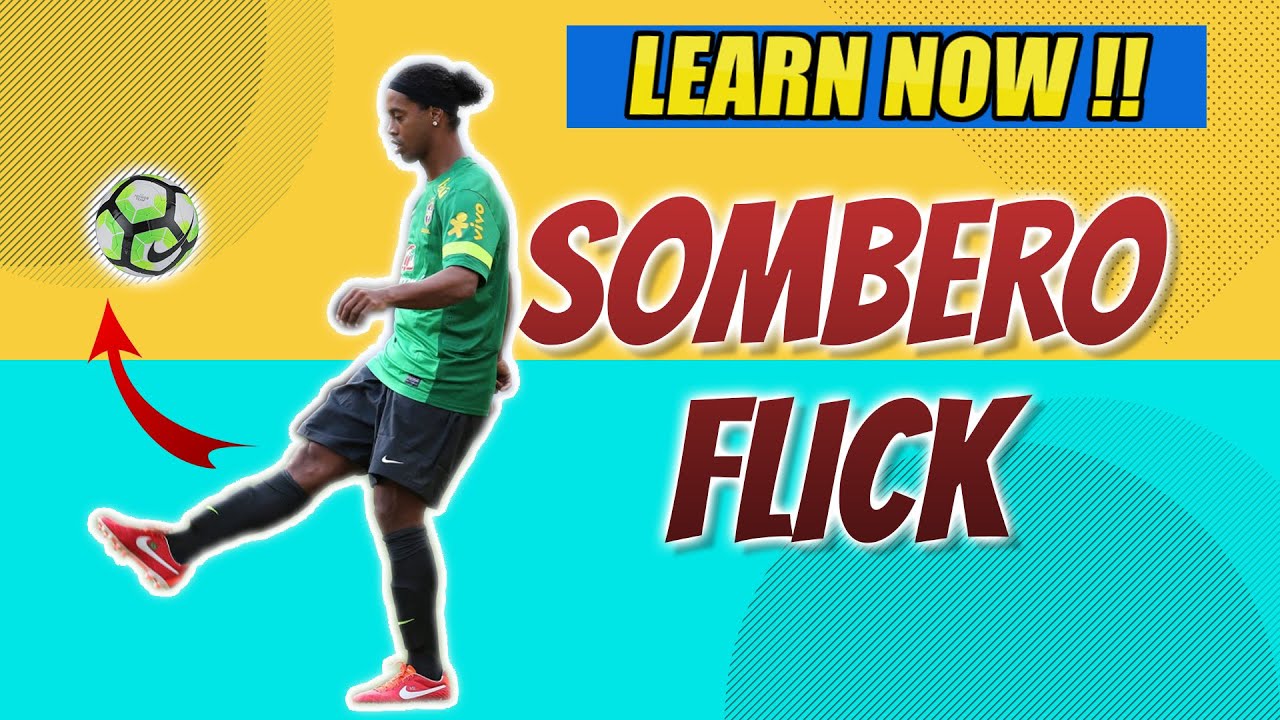 Learn Ronaldinho Skills - Sombero Flick - PRSOCCERART Tutorials #14
