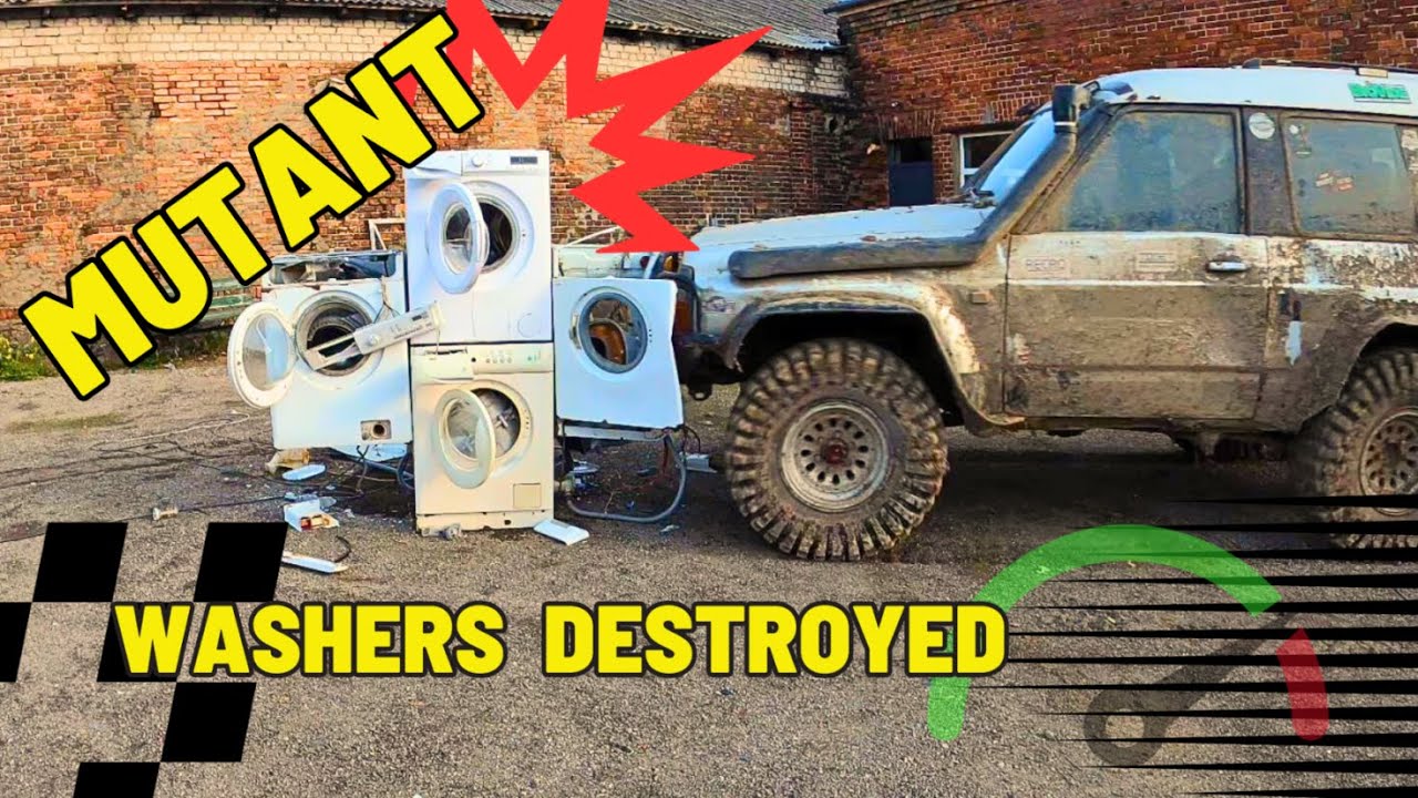 Smashed like a pumpkin- MUTANT WASHING MACHINE