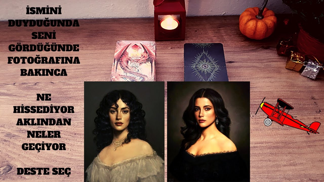 İsmini Duyduğunda/Seni Gördüğünde/ Fotoğrafına Baktığında Ne Hissediyor /Aklından Ne Geçiyor🌸#tarot