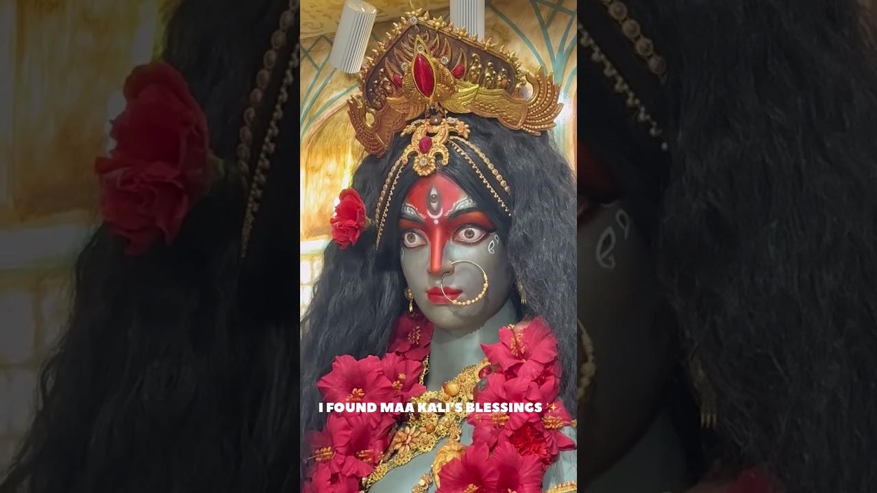 Happy Navratri 🙏✨ Visited a hidden Maa Kali Temple in Thailand! Want to see more? Check my vlog🌸