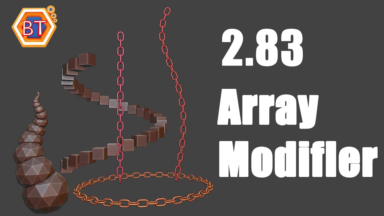 Blender 2.83 - Array Modifler