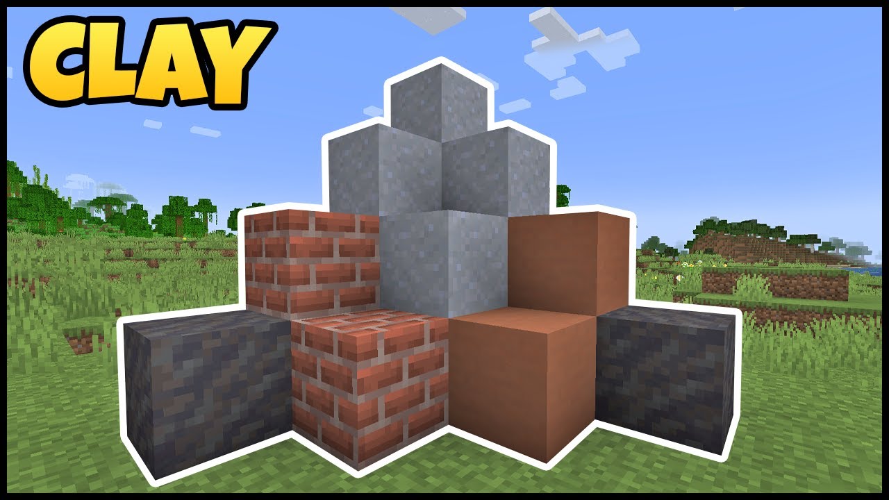 How To Get CLAY In MINECRAFT