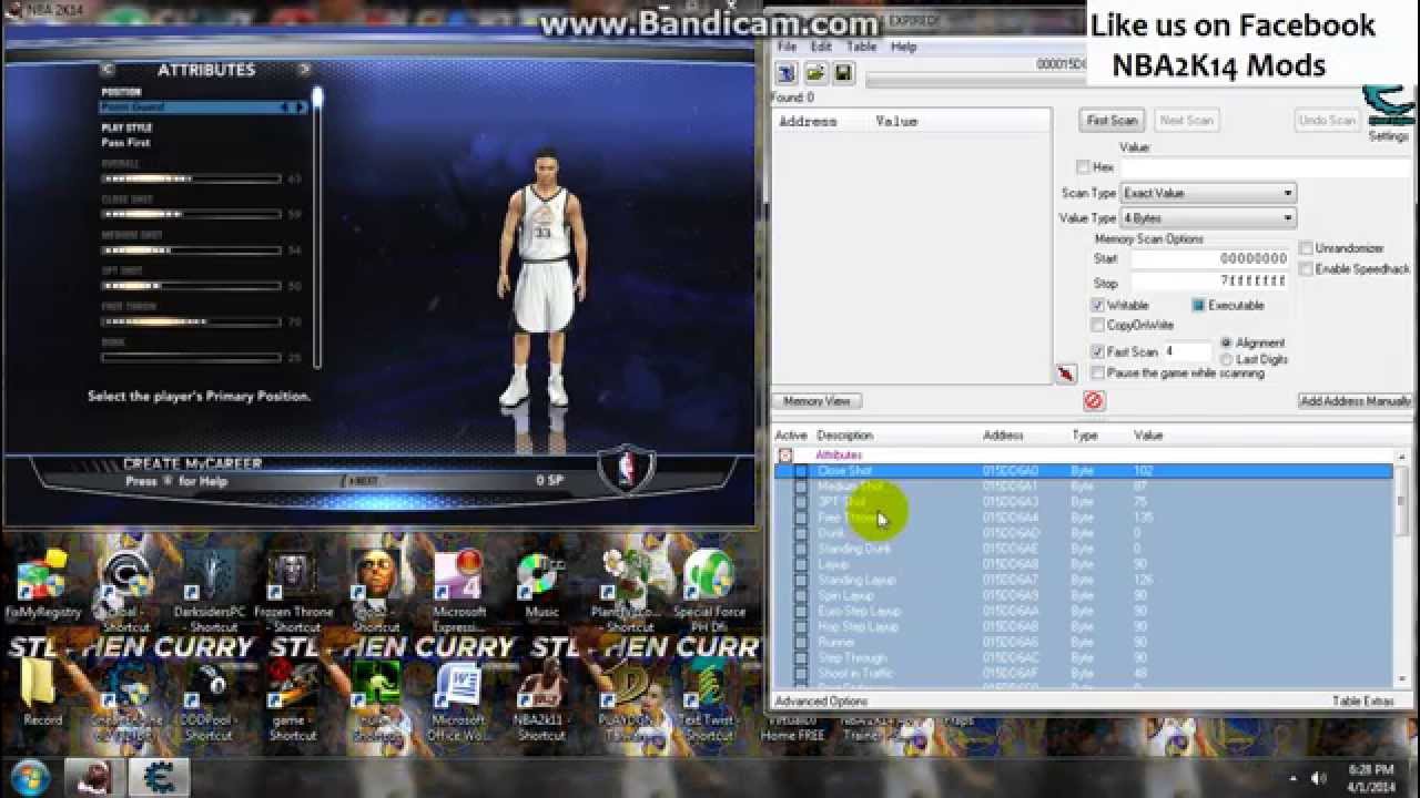 NBA 2K14 Pc My Career 99 all Attributes Free link