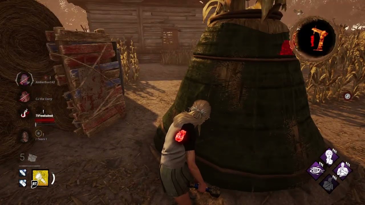 AmberBoo142 Playing Dead by Daylight