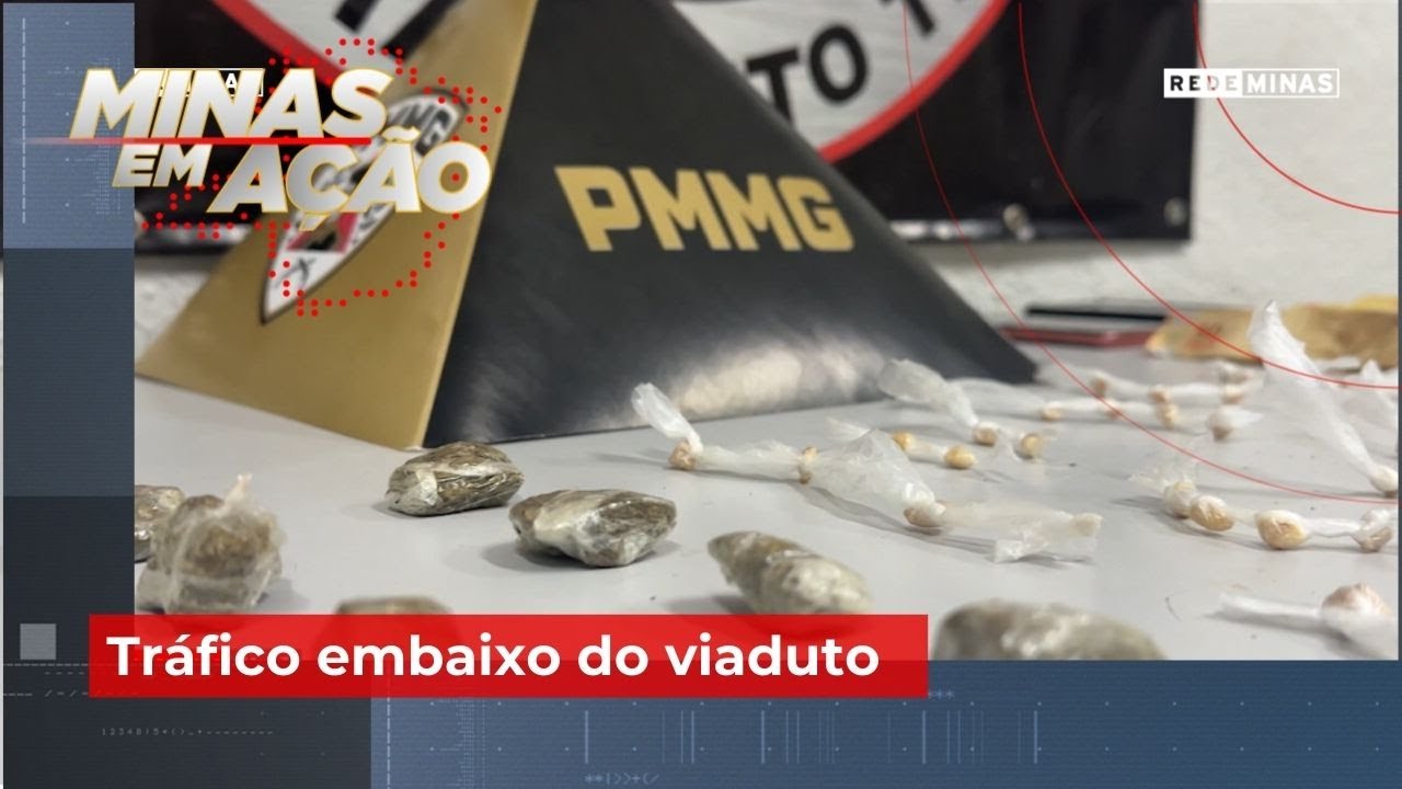 Tráfico embaixo do viaduto - Minas em Ação