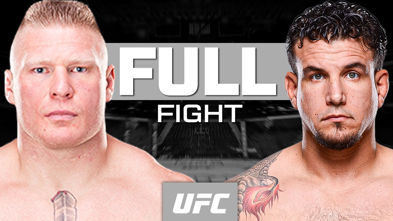 Брок Леснар против Фрэнка Мира 2 | Полный бой | Классика UFC