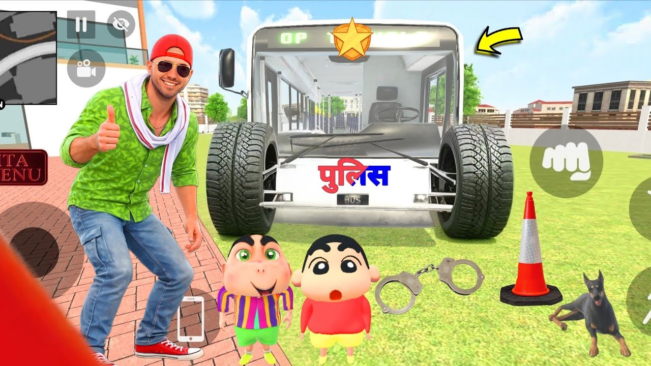 🎬 আজ পুলিশ গাড়ি! এ কেমন গাড়ি কিনলাম দেখো দেখো 😜🔥@Localgamerai 