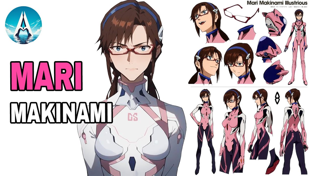¿MARI MAKINAMI es un PERSONAJE DE RELLENO? EXPLICADO // CREACIÓN, DISEÑOS, TRAMA EN EVANGELION, ETC