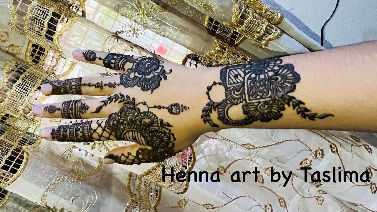 Mehedi Design | Unique Mehedi Design | New Design 2025 #henna #viral video #foryou